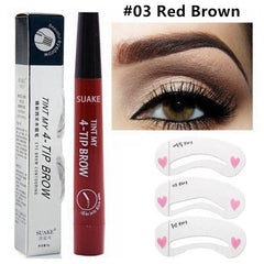 3D 5 Color Waterproof Natural Eyebrow Pencil - Vita Luxe Skin Care 