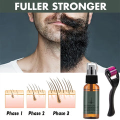 Beard Oil With Roller Set - Vita Luxe Skin Care 