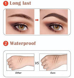 3D 5 Color Waterproof Natural Eyebrow Pencil - Vita Luxe Skin Care 