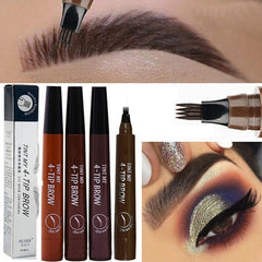 3D 5 Color Waterproof Natural Eyebrow Pencil - Vita Luxe Skin Care 