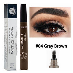 3D 5 Color Waterproof Natural Eyebrow Pencil - Vita Luxe Skin Care 