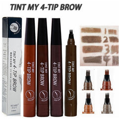 3D 5 Color Waterproof Natural Eyebrow Pencil - Vita Luxe Skin Care 