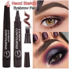 3D 5 Color Waterproof Natural Eyebrow Pencil - Vita Luxe Skin Care 