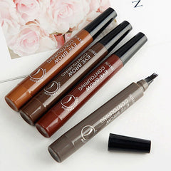 3D 5 Color Waterproof Natural Eyebrow Pencil - Vita Luxe Skin Care 