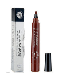 3D 5 Color Waterproof Natural Eyebrow Pencil - Vita Luxe Skin Care 